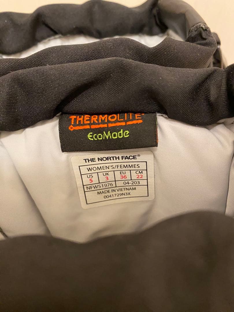 極美品★ノースフェイス　ヌプシ　ブーツ　ウォータープルーフ　22cm