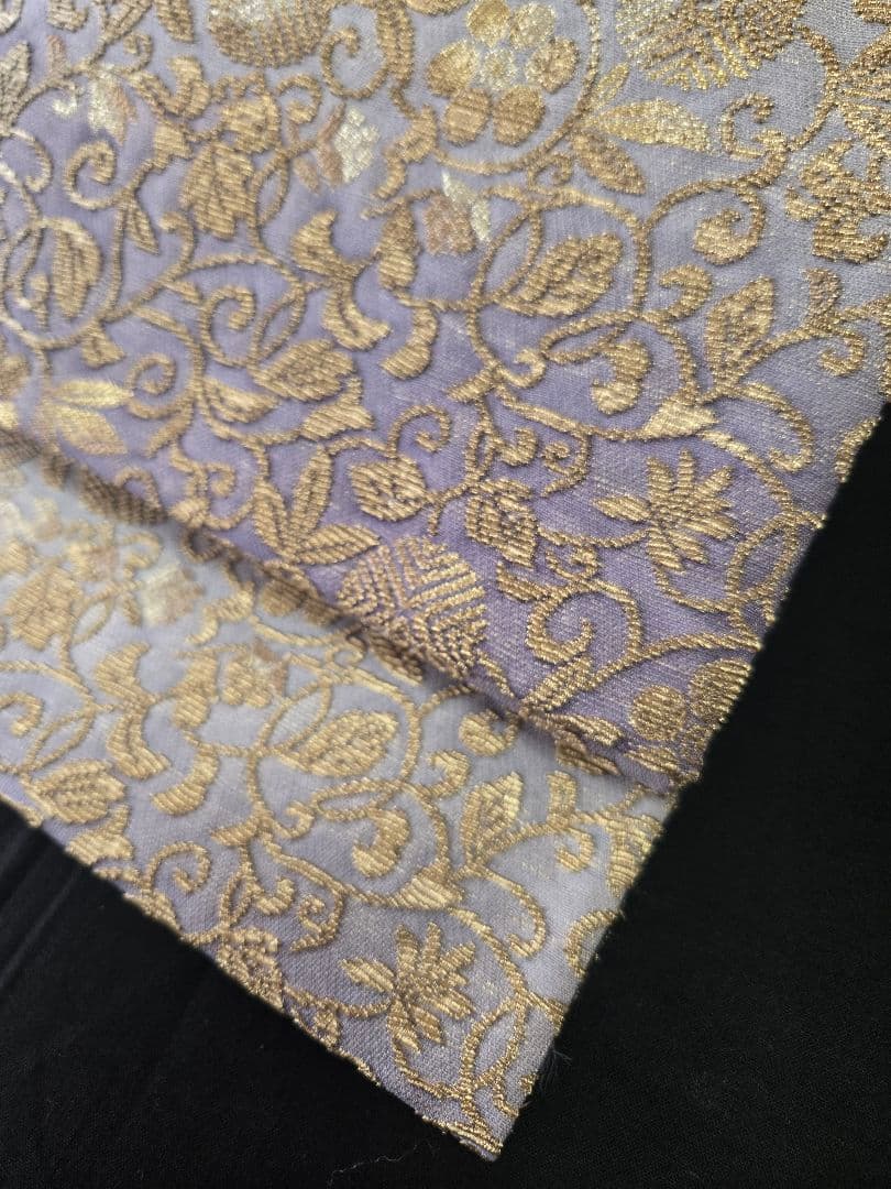 新品❤金華山織り袋帯「銀麗」六通◾弥栄織物謹製◾長尺