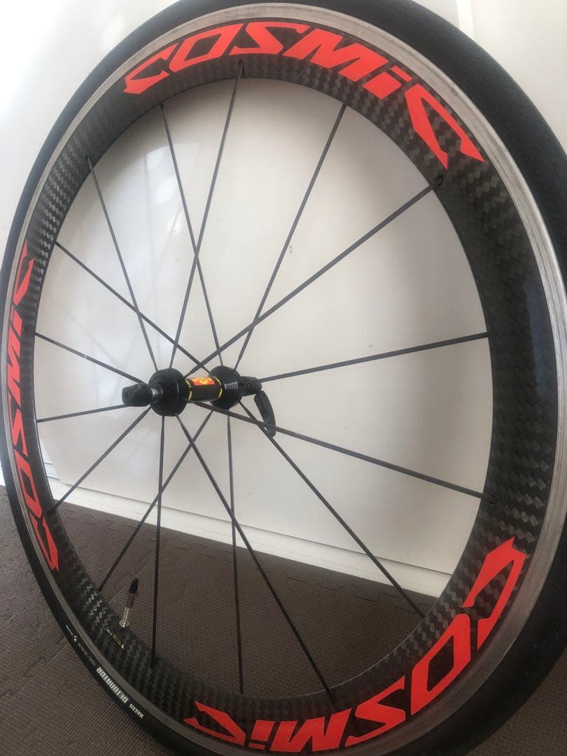 MAVICマビックレア　コスミックカーボン前輪のみタイヤ付き