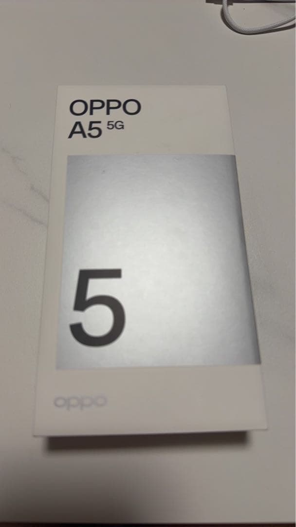 OPPO A5 5G 128GB ホワイト 新品、未使用
