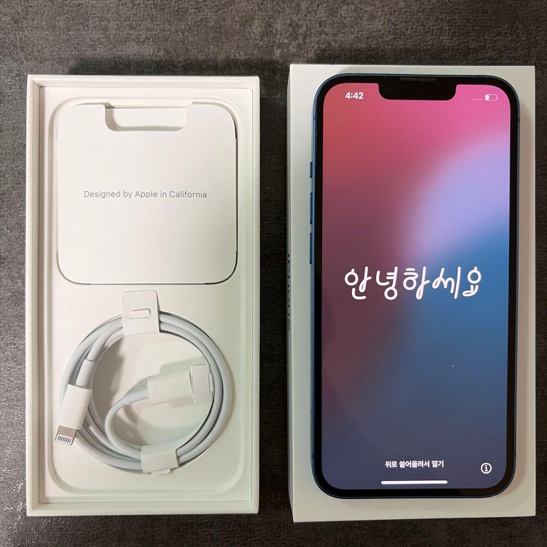 【セール】iPhone13 ブルー 128GB SIMフリー