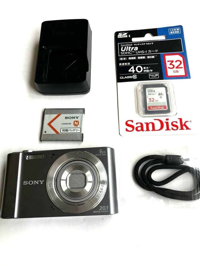 SONY Cyber shot W810 コンパクトデジタルカメラ