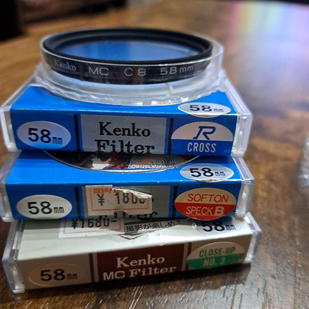 Canon一眼レフレンズ　ストロボ　フィルター　セット