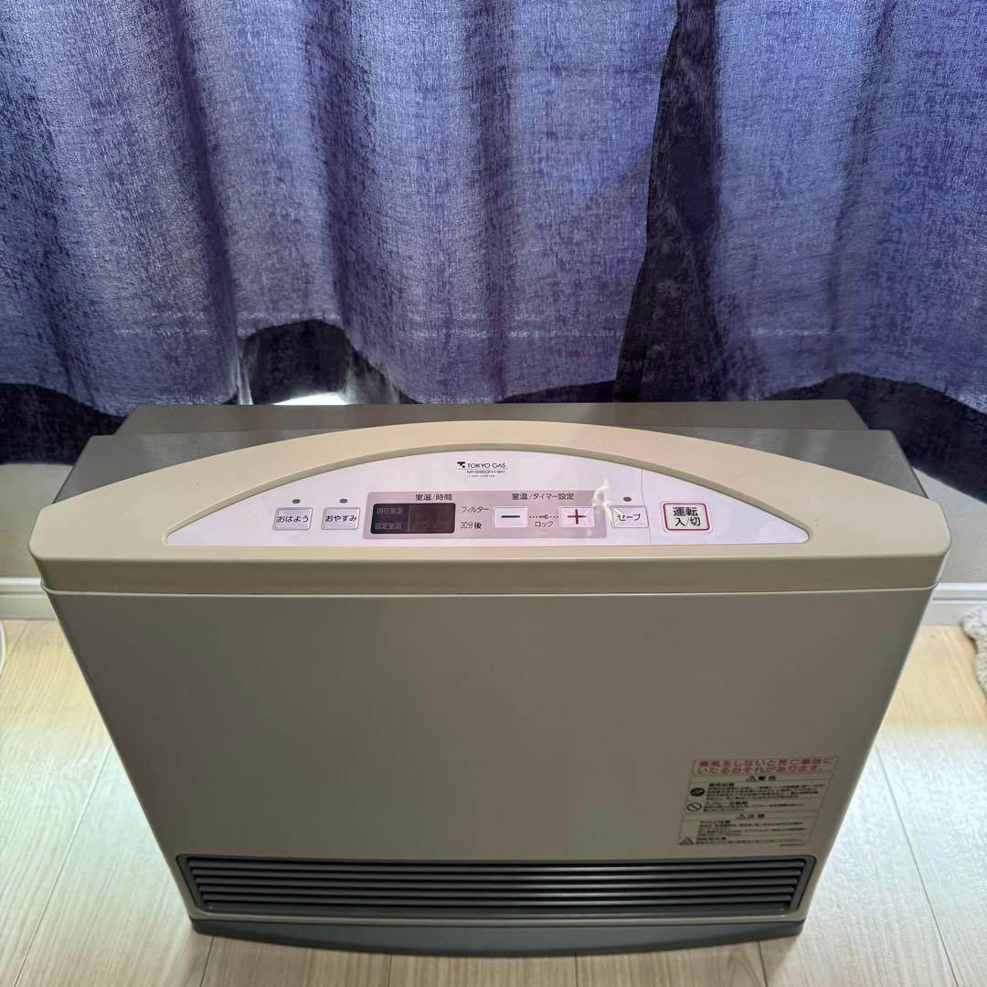 【動作品】ノーリツ ガスファンヒーター NR-B950FH-WH 東京ガス