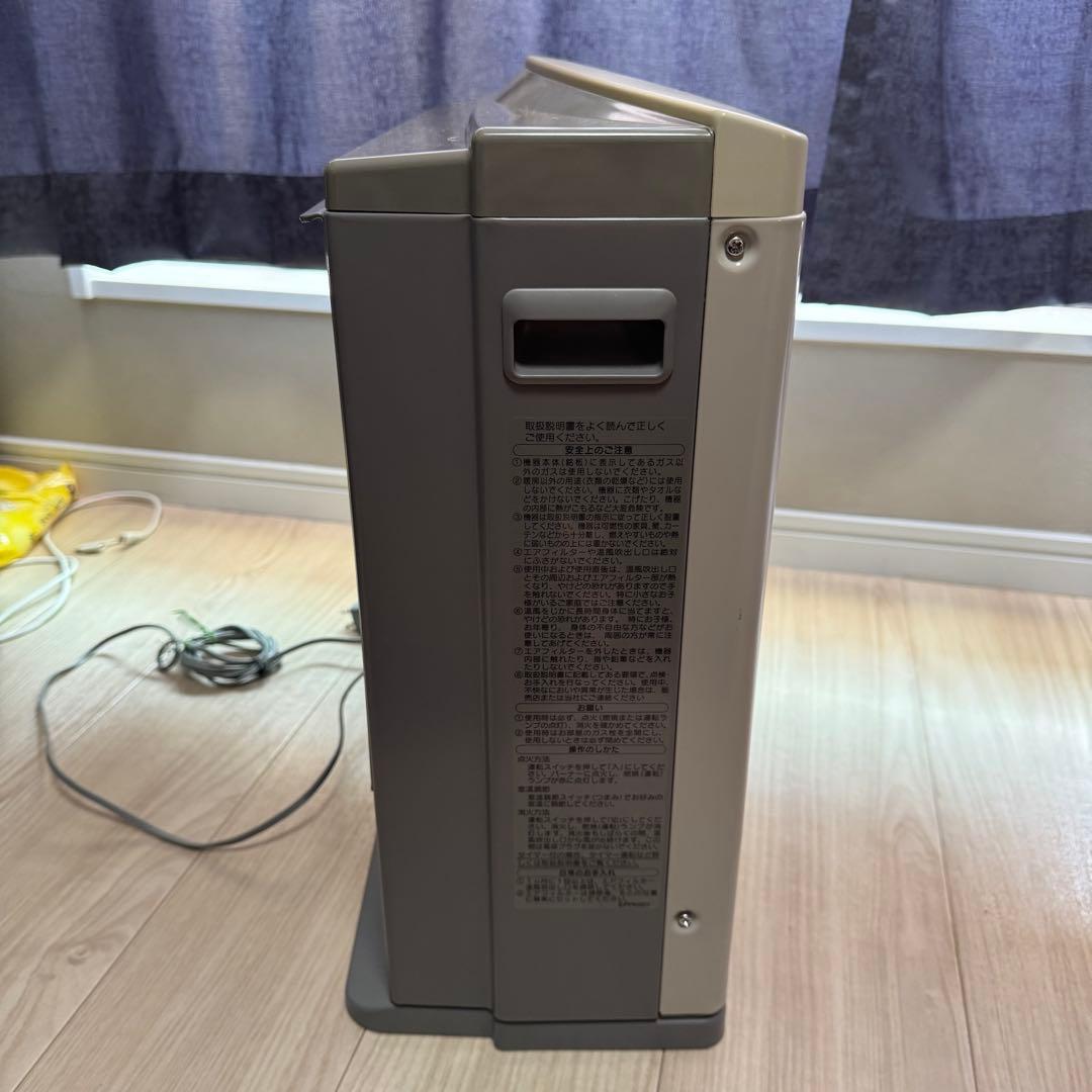 【動作品】ノーリツ ガスファンヒーター NR-B950FH-WH 東京ガス