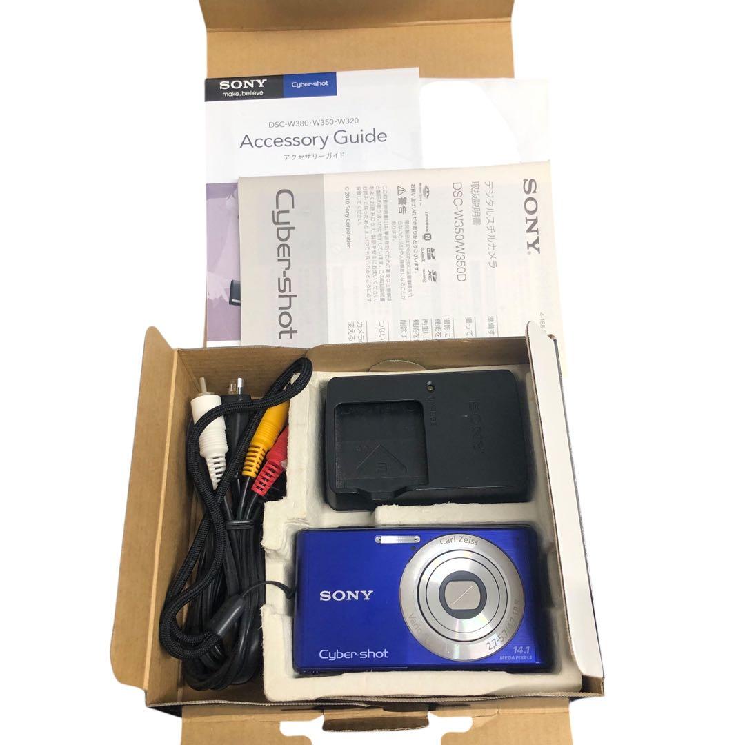SONY Cyber-shot DSC-W350 青