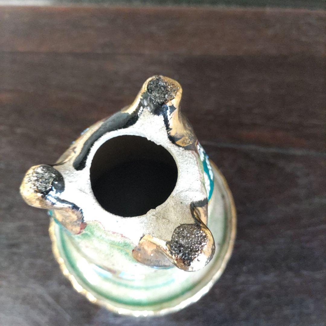 盆栽鉢、植木鉢、蘭鉢、錦鉢　お雛様柄、　京楽鉢、年代鉢、金縁蘭鉢、盆栽鉢、未使鉢