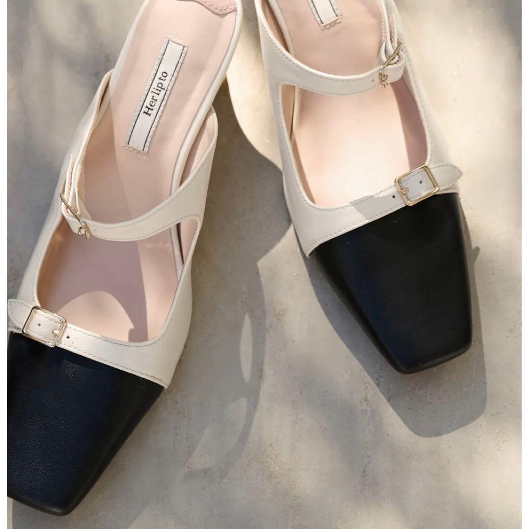 ⭐︎本日のみ⭐︎ハーリップトゥ　Mademoiselle Mules 39 25㎝