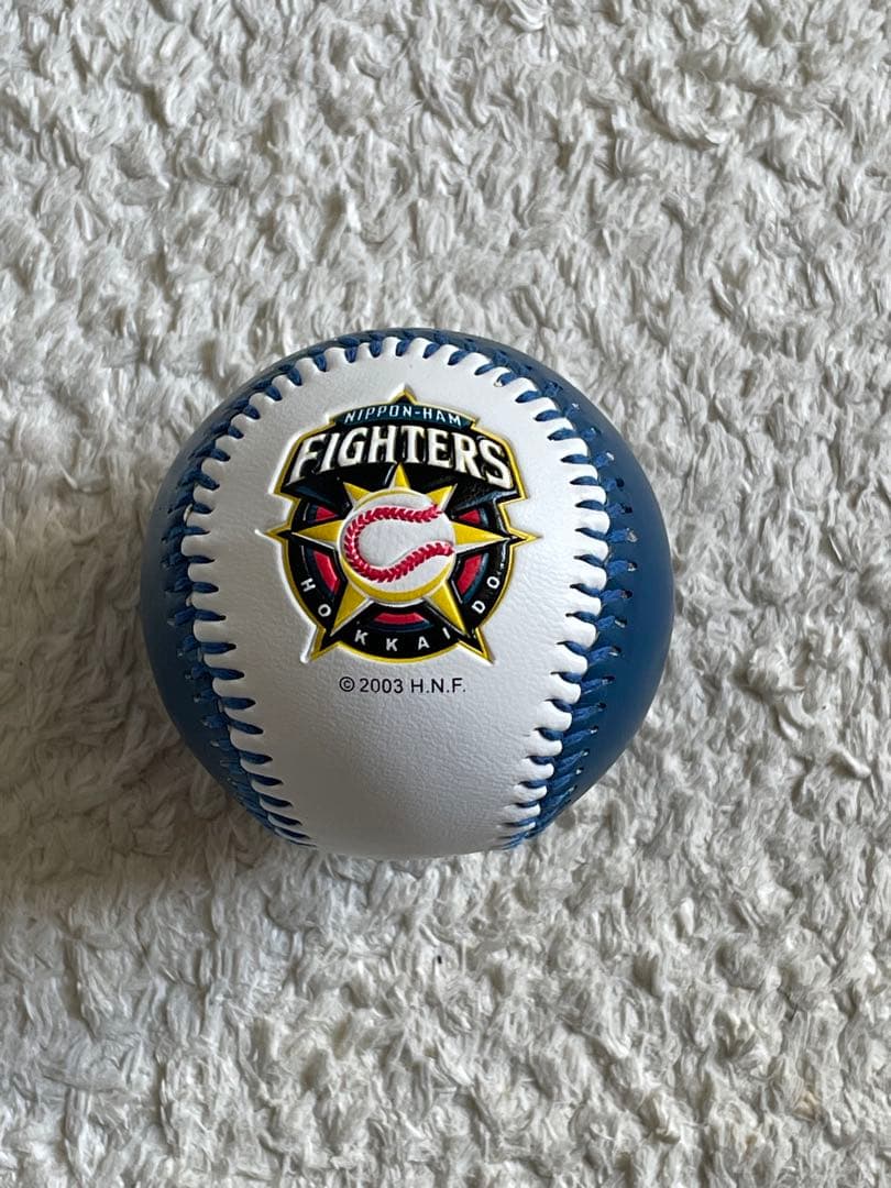 プロ野球 北海道日本ハムファイターズ サインボール 奈良間大己