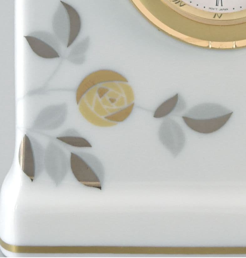 有田焼 | 置時計 | 燦彩ばら | 香蘭社