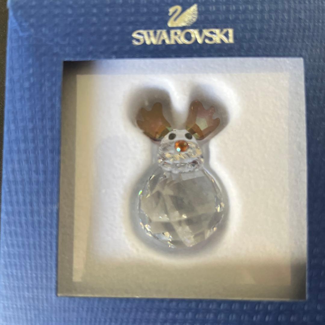 スワロフスキー　ロッキングクリスマスツリー＆トナカイ