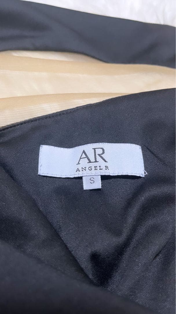 キャバドレス AR エンジェルアール ミニドレス ワンショルダー