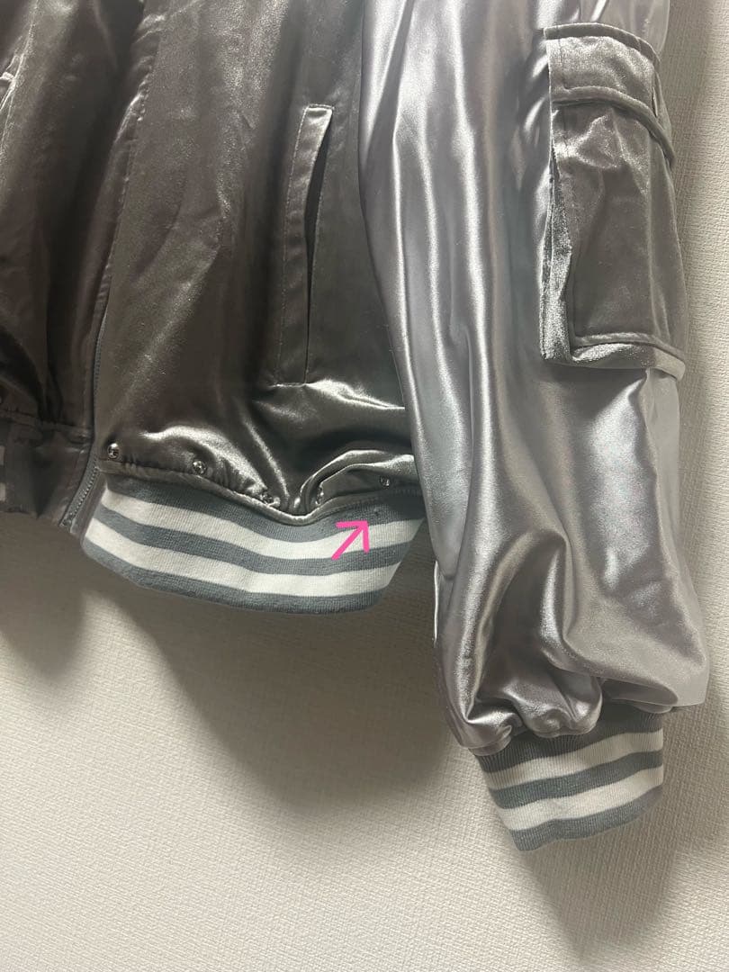 DimMoireベロアスカジャン