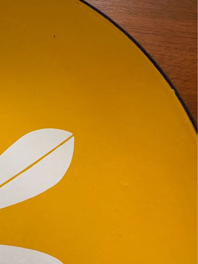 キャサリンホルムホーロープレート皿＊イエロー