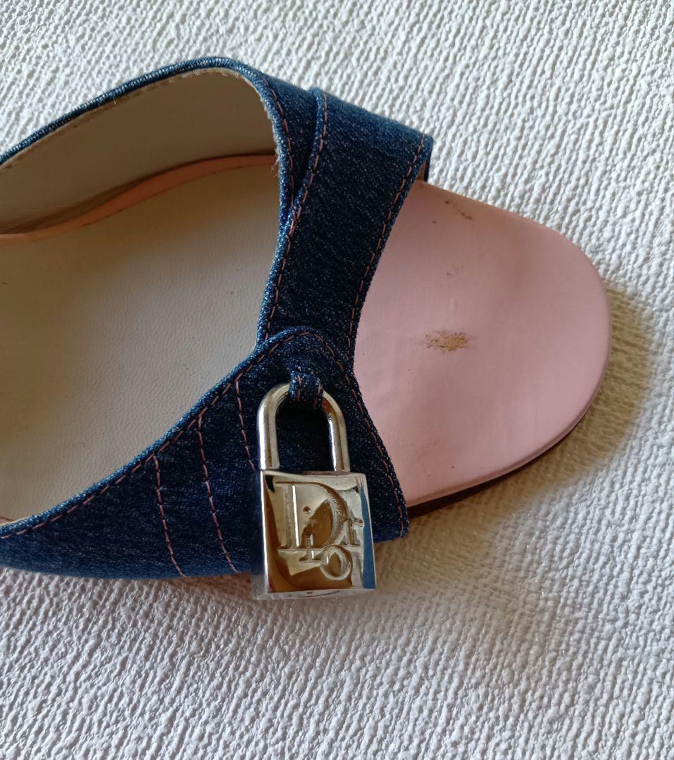 Dior デニムミュール 38サイズ