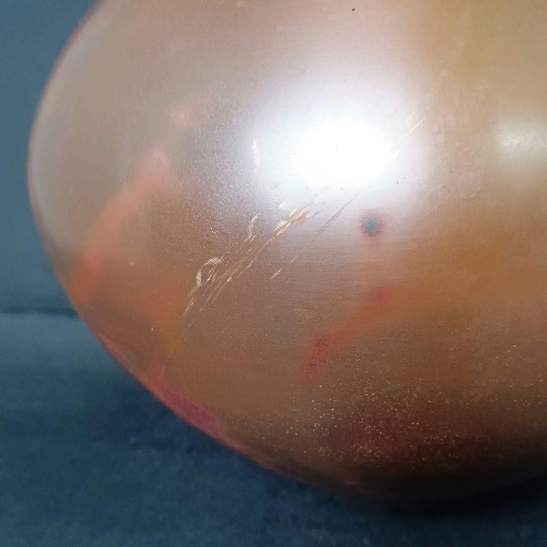 人間国宝 重要無形文化財 高橋敬典 斑紫銅 銅 花瓶