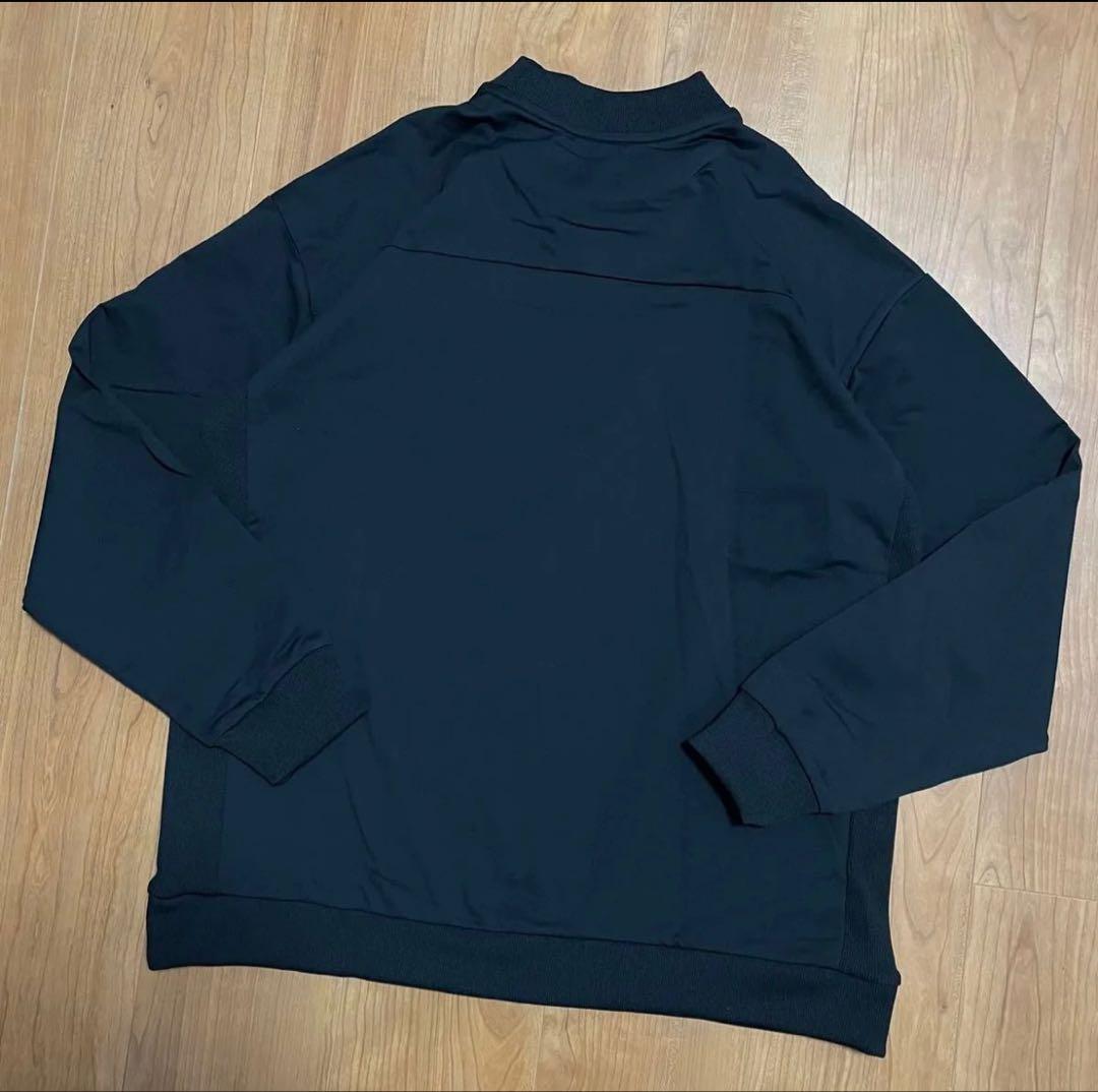 新品　TFW49 ショートモックネック　トレーナー　スウェット　L ブラック