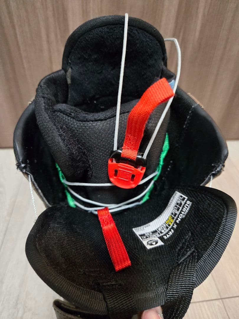 BURTON×Frye BOAブーツ 24 レザー バートン