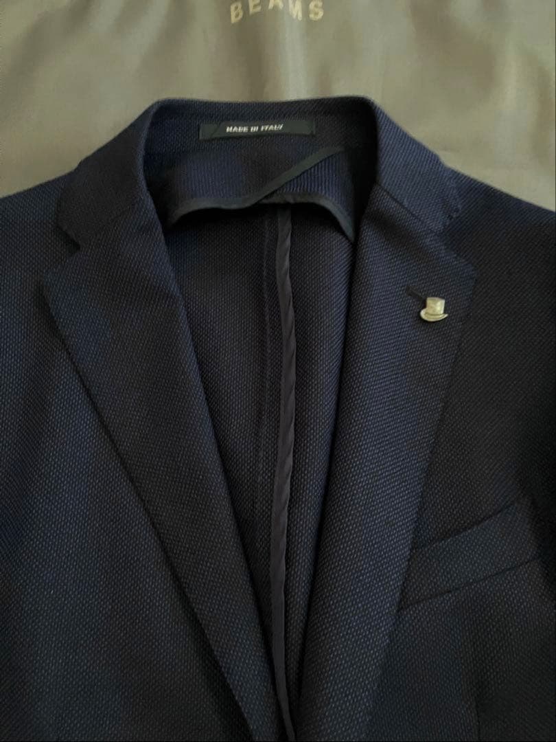 タリアトーレ　ホップサックジャケット　ネイビー