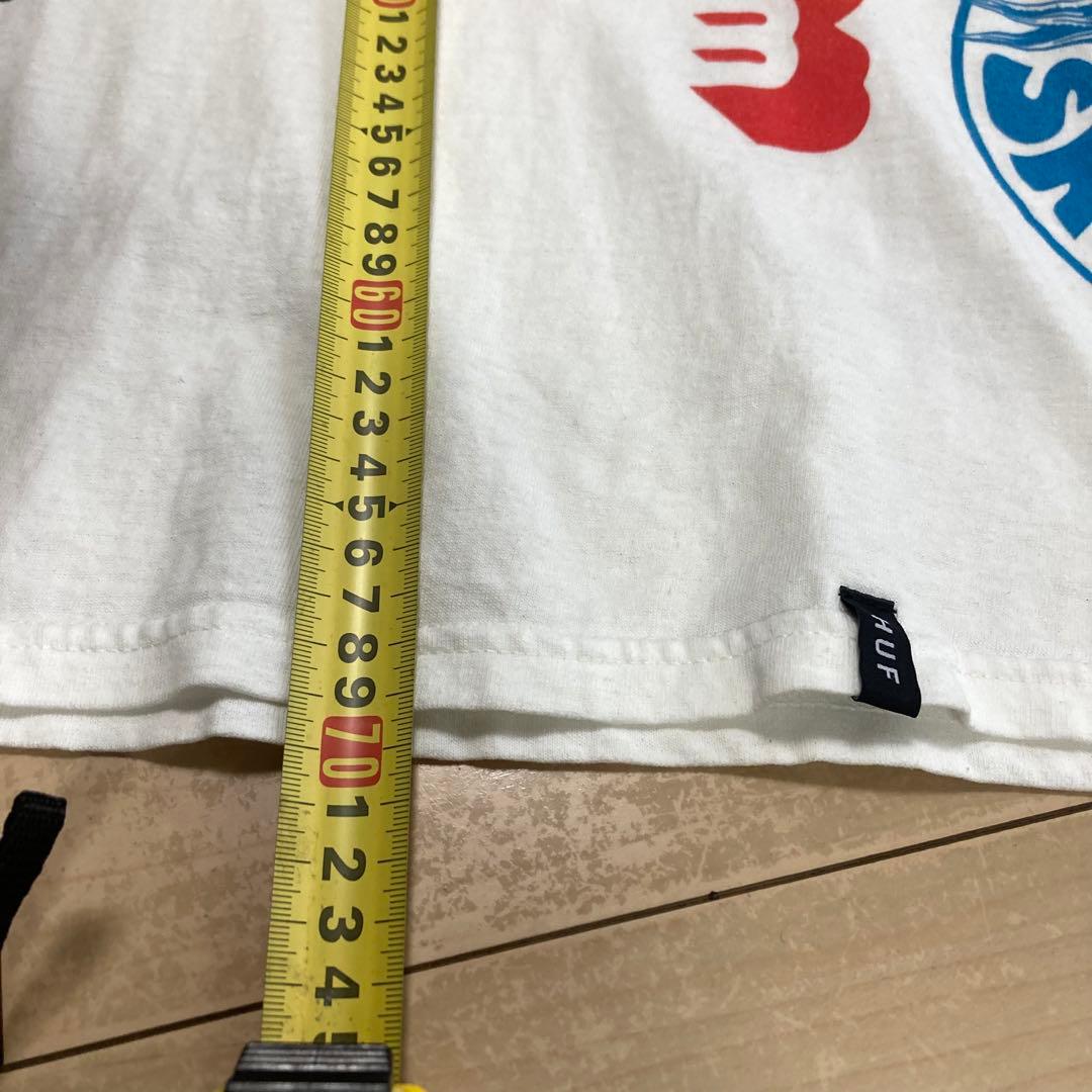 激レア HUF Mサイズ　マルチカラー　スケートボード　スケボー