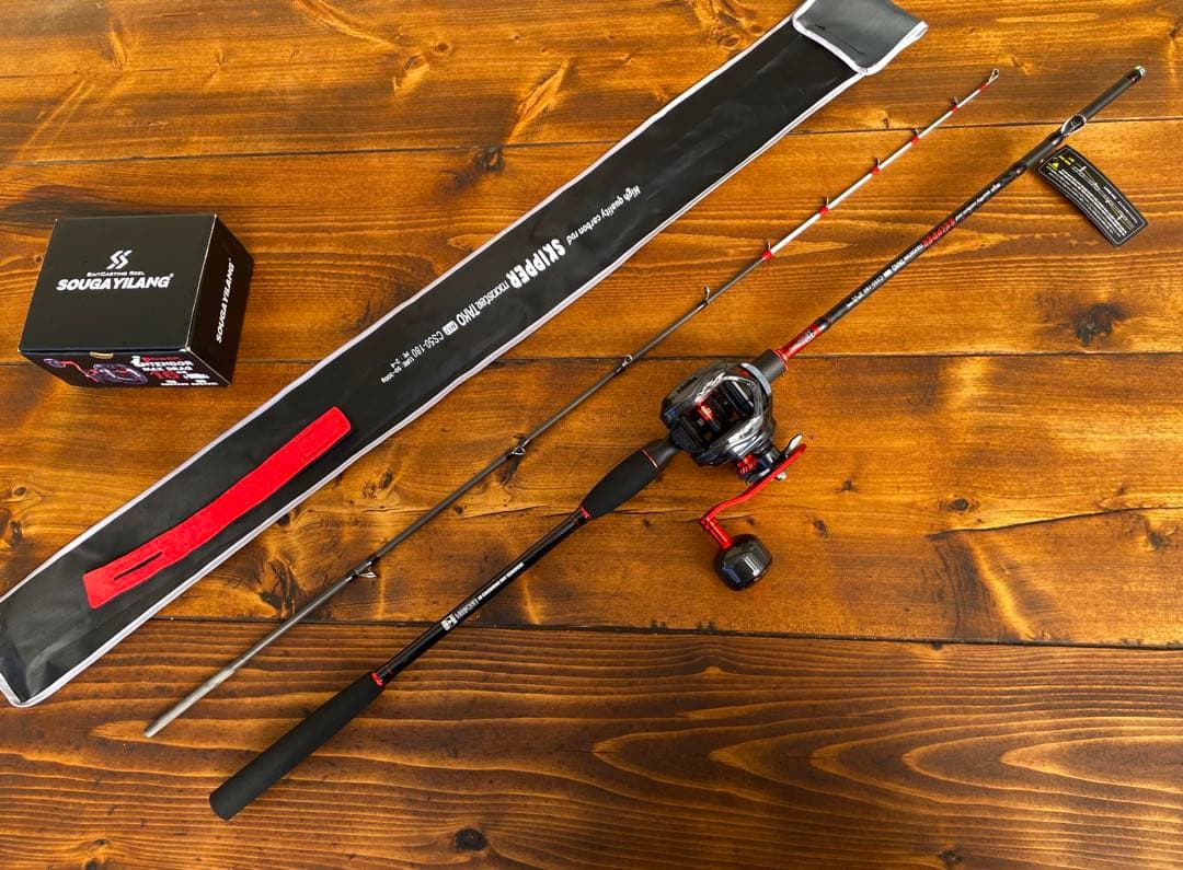 ジギングロッド　ジギングリール　スパイラルガイド　イカメタル　タイラバ　船釣り