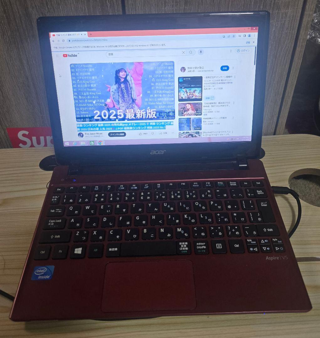 Acer Aspire V5シリーズのノートパソコン