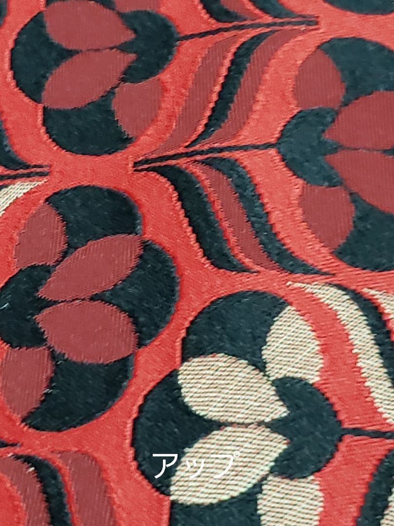 オール新品■変わり織り金魚×6花模様大人浴衣，半幅帯，特別帯留め付き４点セット