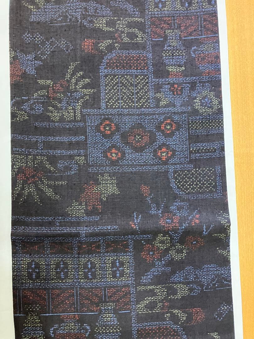 結城紬　新品　未使用品