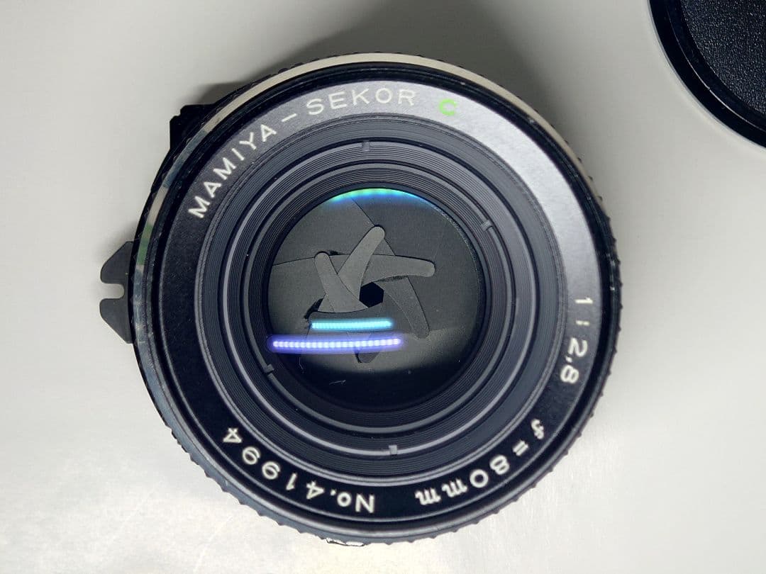 MAMIYA マミヤレンズ SEKOR セコール C 80mm F2.8