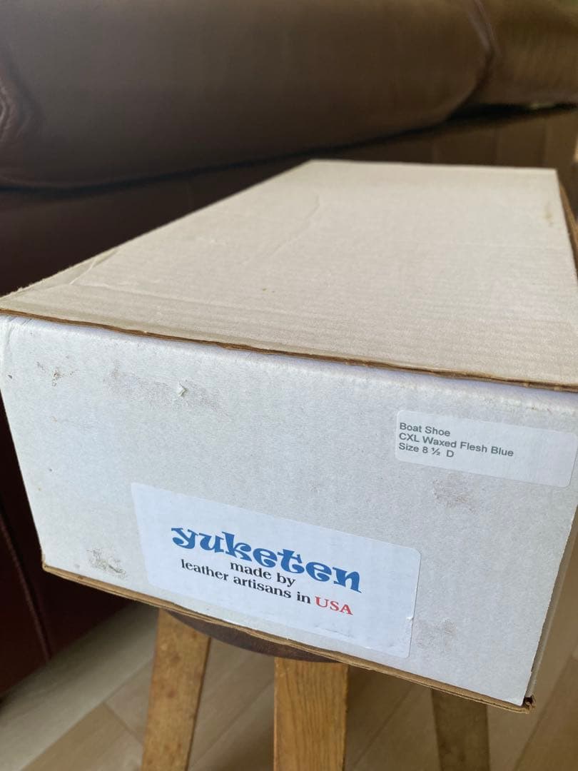 YUKETEN モカシン 未使用 ブルー