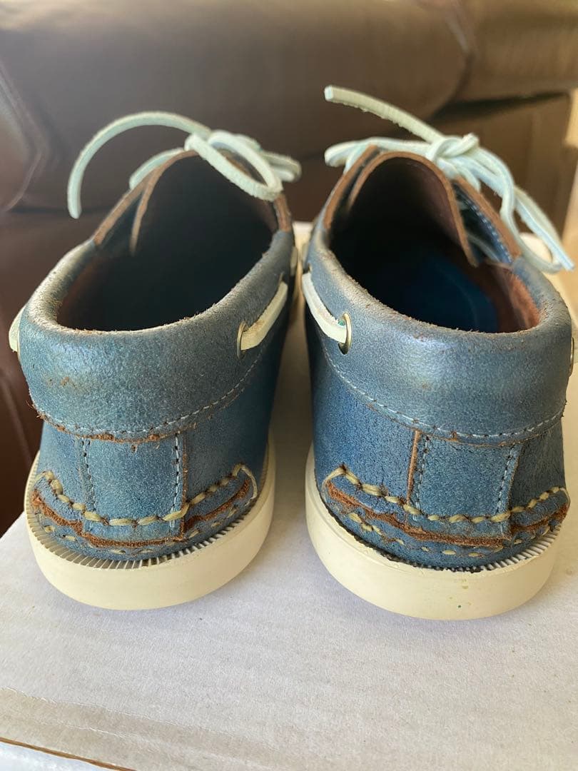 YUKETEN モカシン 未使用 ブルー