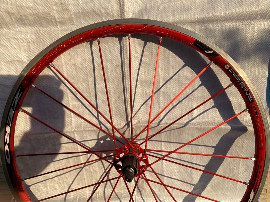 フルクラムレーシングゼロ 完組ホイールセット 赤