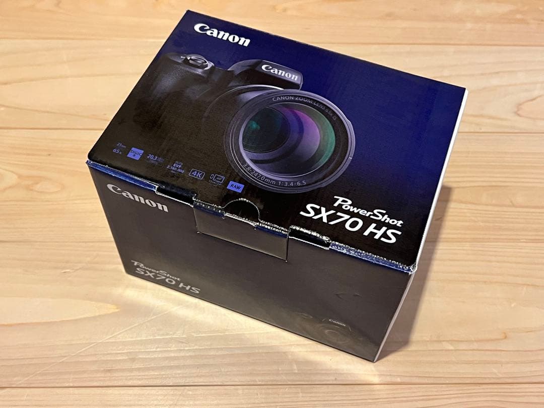 【現在最安値】Canon PowerShot SX70 HS