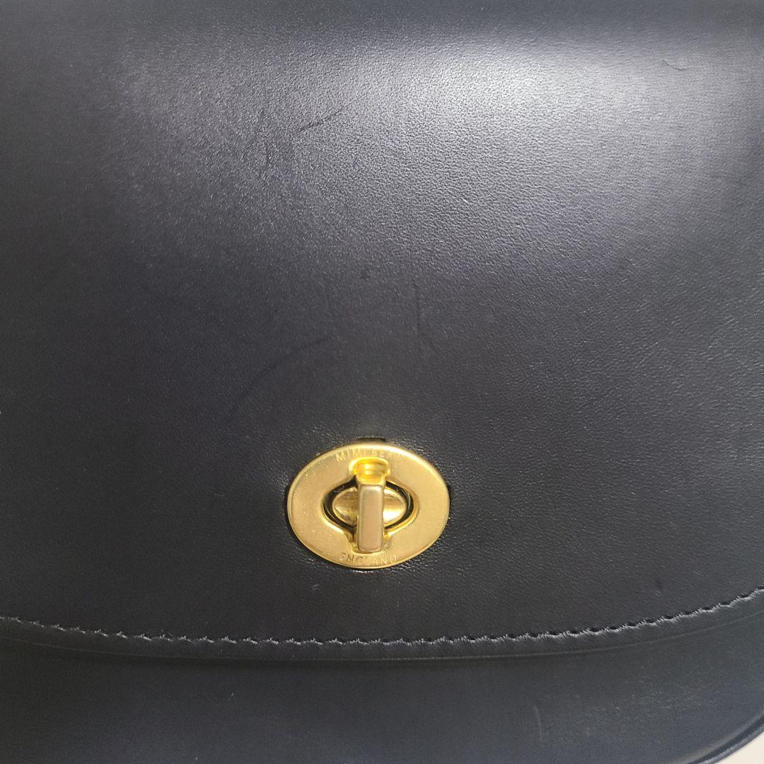 MIMI BERRY FEBE ミミベリー ショルダーバッグ 本革 ターンロック