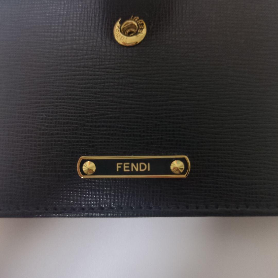 FENDI 名刺入れ 黒 箱付き