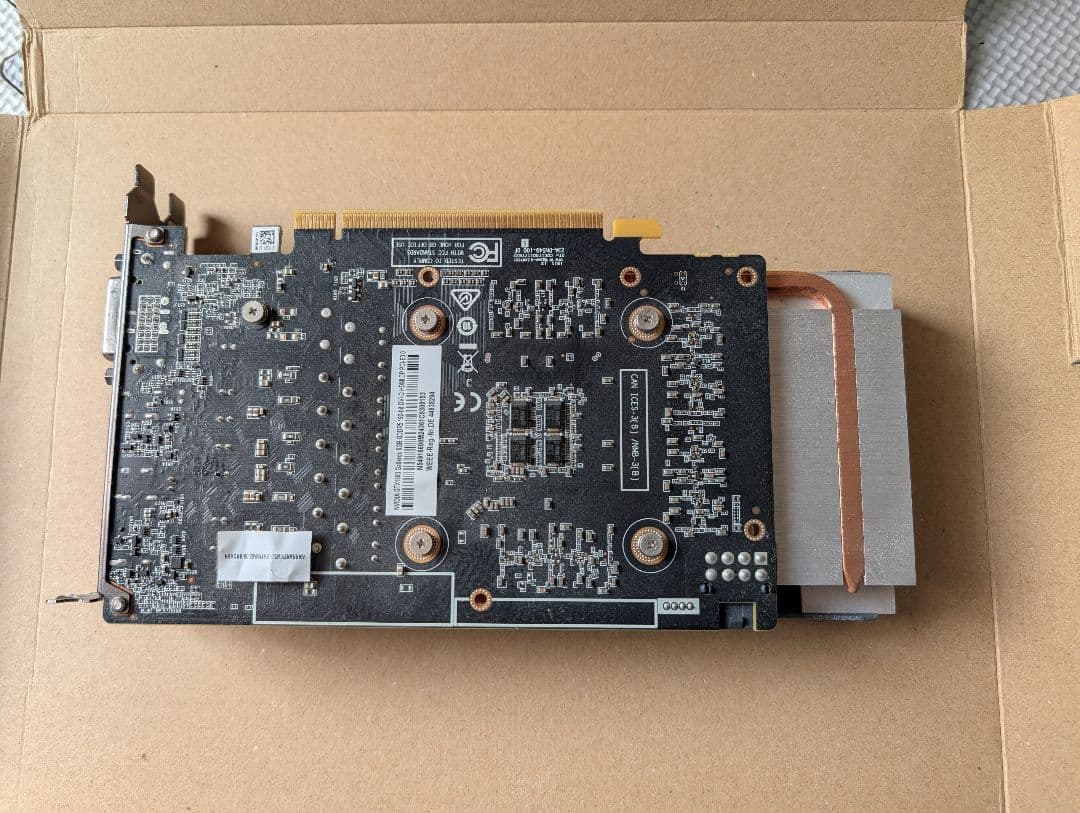 NVIDIA GeForce GTX 1660 6GB グラフィックボード 中古