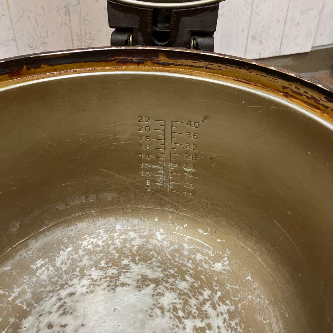 C-壁 昭和レトロ パロマ 業務用 ガス炊飯器 PR-4000 2.2升 LP