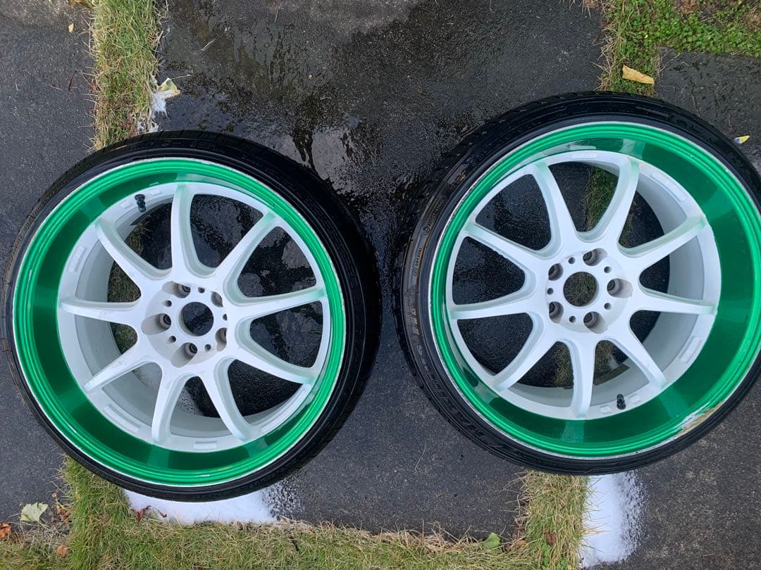 19インチWORK EMOTION D9R 9.5j 10.5jカスタムペイント