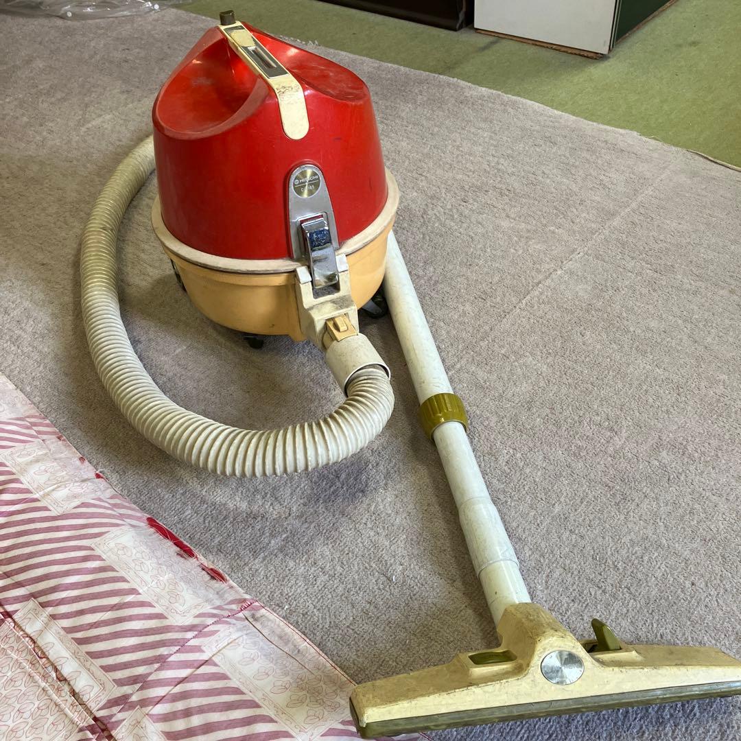 掃除機　昭和レトロ　昭和40年代　日立　HITACHI チリコン　動作確認済