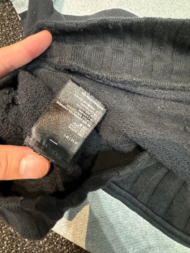 AMIRI アミリ18ss カシミアボーダースウェット Sサイズ SWEAT