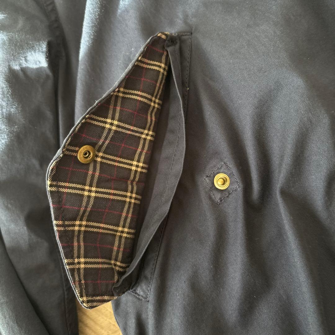 まさ裏ボアインナー付モッズコートL 紺