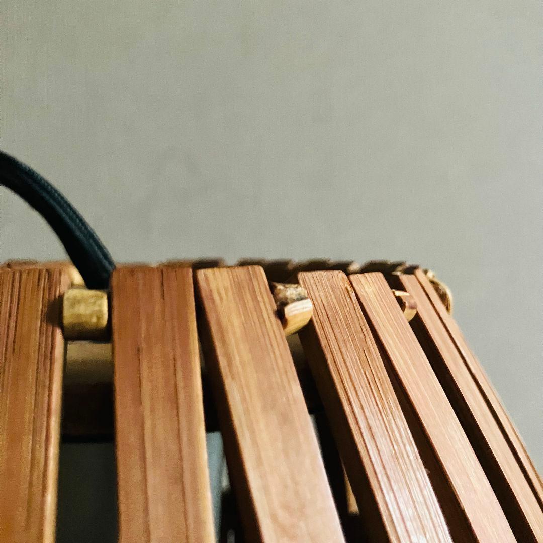 70'S 民藝 ヤマギワ 竹 ペンダントライト セット ジャパニーズモダン