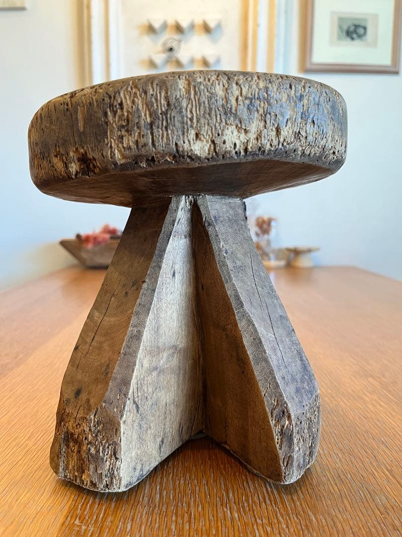 【JL】 セヌフォスツール トンガ族スツール アフリカスツール