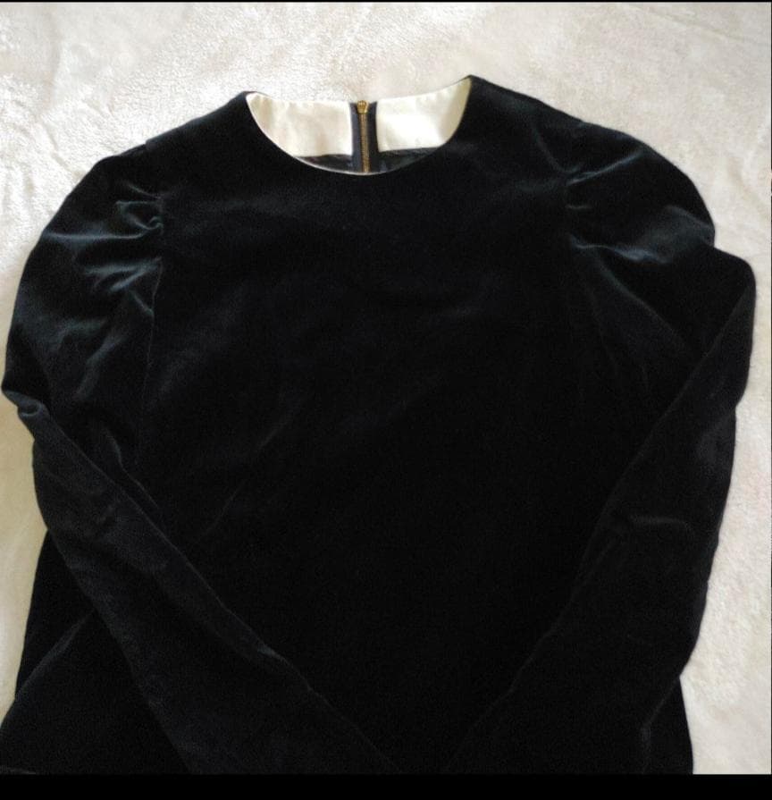 Drawer　ベロアワンピース　38サイズ