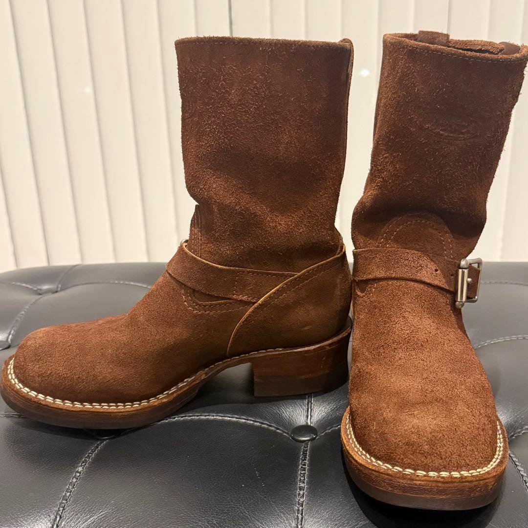 WESCO BOSS 8E ウエスコ ボス エンジニア ブラウンラフアウト