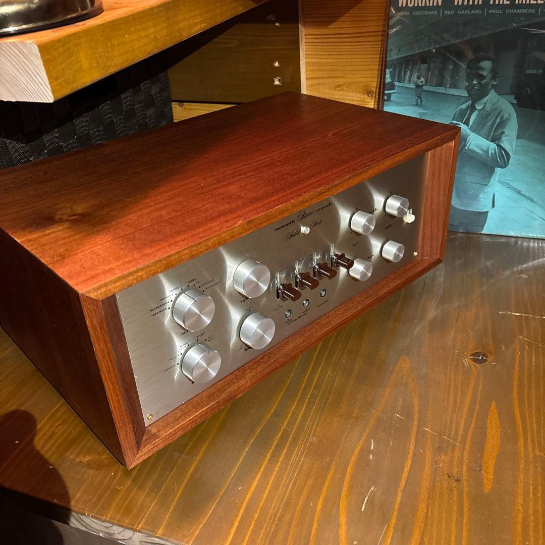 マランツ#7T極上美品プリアンプウッドケース付きます。