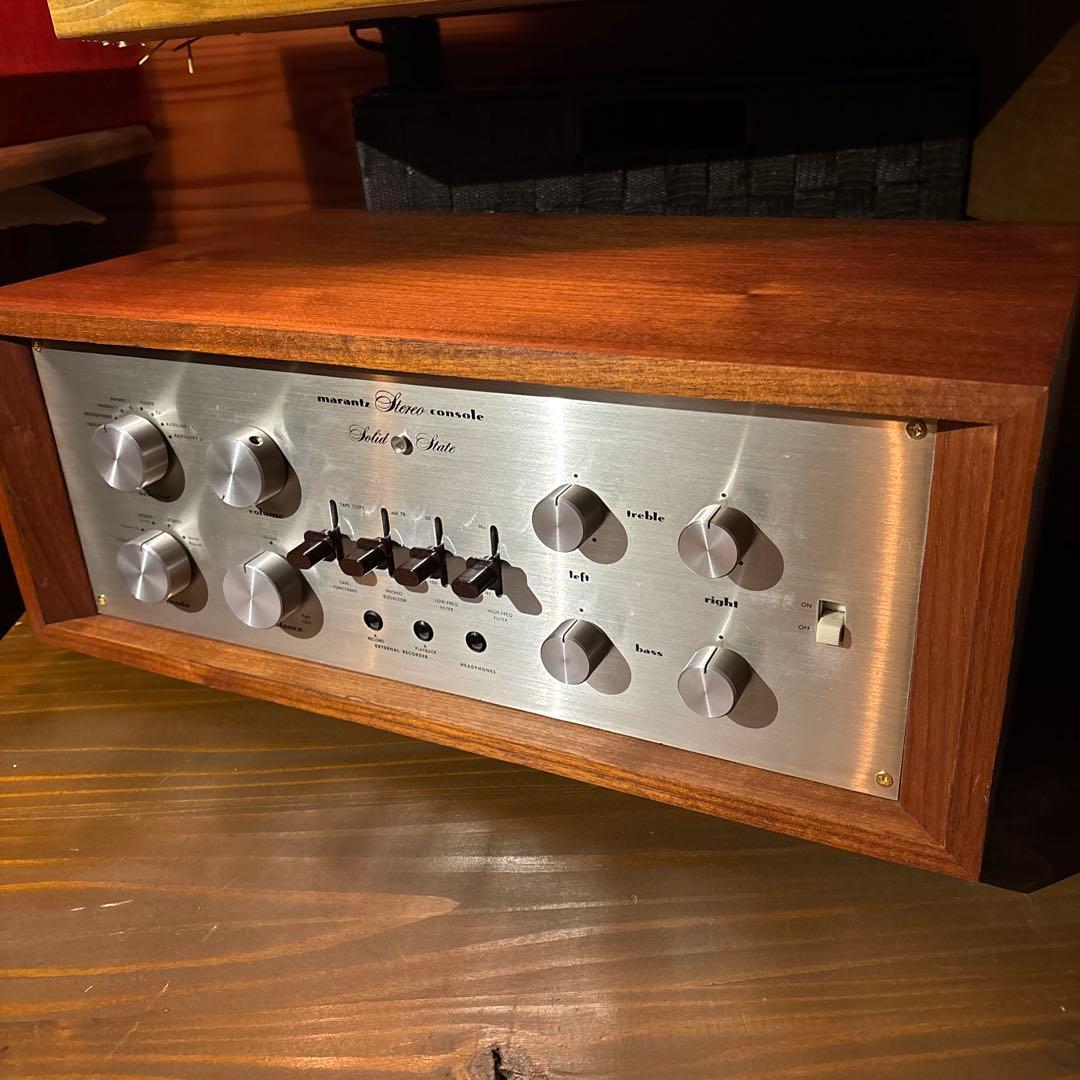 マランツ#7T極上美品プリアンプウッドケース付きます。