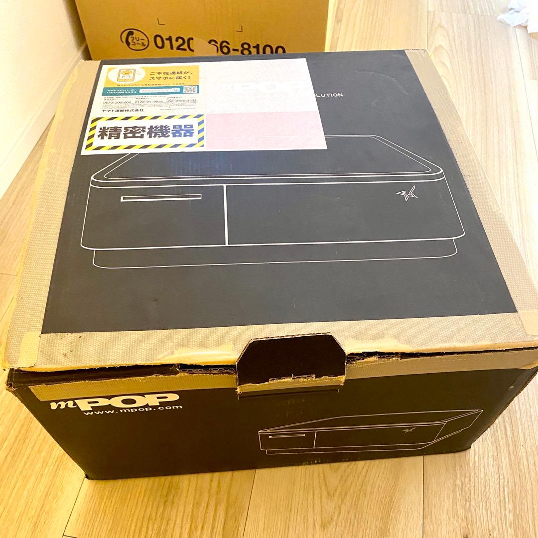 【美品】【完動】スター精密プリンター付キャッシュドロアMPOP10-WHT-JP