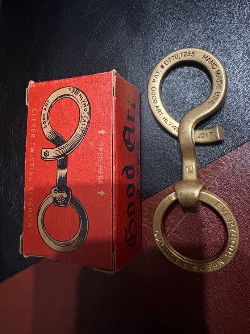 ＊Good Art HLYWD /BELT LOOP BUDDY (BRASS)