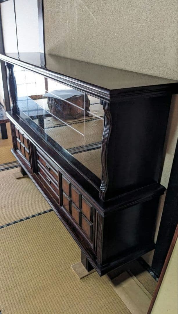 サイドチェスト アンティーク家具　断捨離　コレクション整理